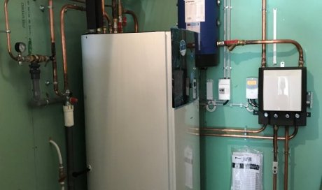 POSE ET INSTALLATION D'UN SYSTEME DE CHAUFFAGE ET PRODUCTION ECS AVEC POMPE A CHALEUR AIR/EAU A VAULNAVEYS.